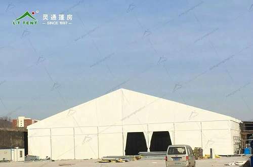 靈通環保篷房構建生態環境修復處理中心
